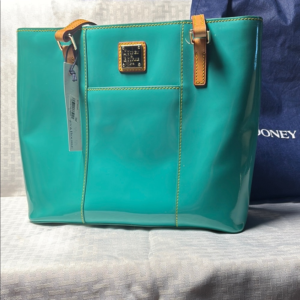 Dooney & Bourke Teal Tote Bag